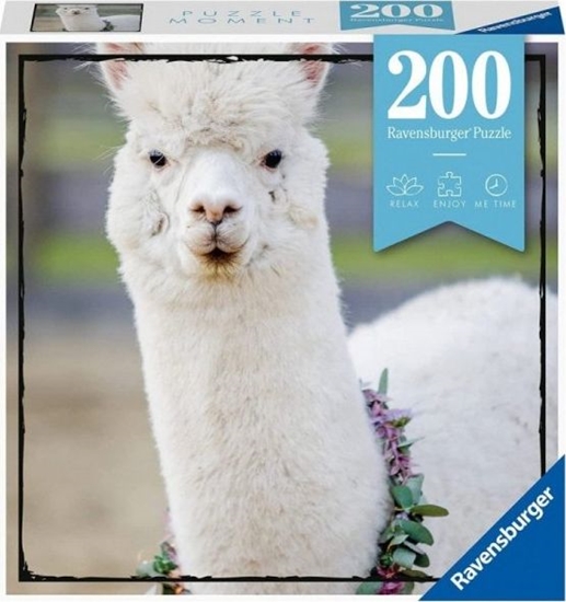Изображение Ravensburger Puzzle 200el Momenty Alpaka 132706 RAVENSBURGER