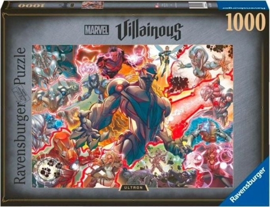 Изображение Ravensburger Puzzle 2D 1000 elementów Villainous. Ultron