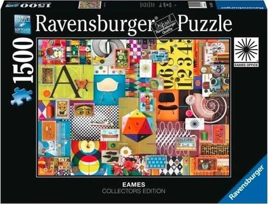 Picture of Ravensburger Puzzle 2D 1500 elementów Domek z kart