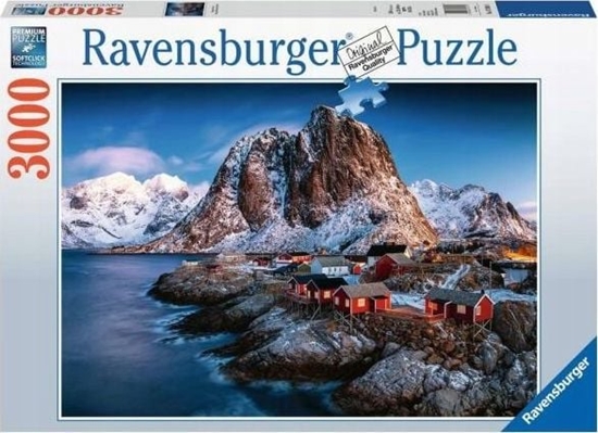 Picture of Ravensburger Puzzle 3000 elementów Norwegia - Hamnoy, Lofoten