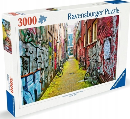 Attēls no Ravensburger Puzzle 3000 Ulice Amsterdamu