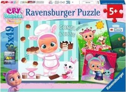 Изображение Ravensburger Puzzle 3x49 elementów Cry Babies Magic Tears