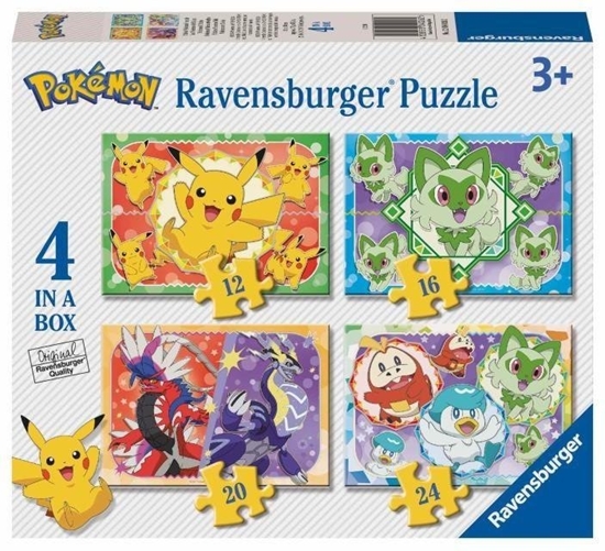 Picture of Ravensburger Puzzle 4w1 Pokemon