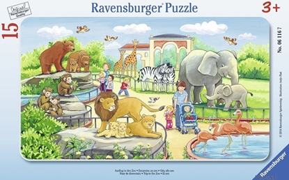 Изображение Ravensburger Puzzle Ausflug in den Zoo (06116)
