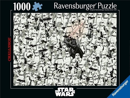 Attēls no Ravensburger Puzzle Challenge. Gwiezdne Wojny 1000 elementów