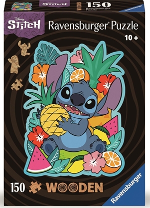 Attēls no Ravensburger Puzzle drewniane Disney Stitch 150 elementów