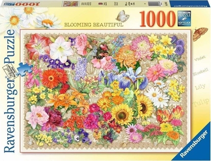 Picture of Ravensburger Puzzle Kwitnce kwiaty 1000 elementów