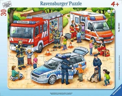 Attēls no Ravensburger Puzzle ramkowe 30el. Ekscytujce prace 061440 RAVENSBURGER