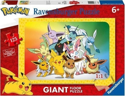 Attēls no Ravensburger Ravensburger Polska Puzzle 125 elementów Gigant Pokemon