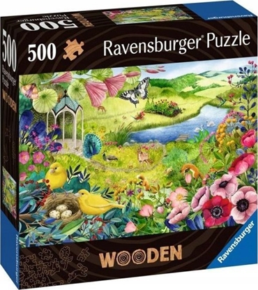 Attēls no Ravensburger Ravensburger Wooden Puzzle Wild Garden (505 pieces)