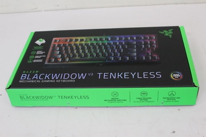 Attēls no Razer SALE OUT. BlackWidow V3 Tenkeyless (Green Switch) Gaming Keyboard, Nordic layout, Wired, Black | BlackWidow V3 | Black | Gaming keyboard | Wired | RGB LED light | NORD | UNPACKED