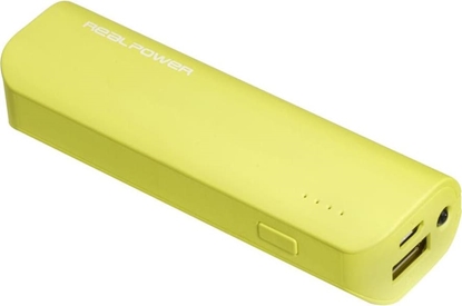 Picture of Realpower Powerbank PB-2600         limettengrün    2.600mAh