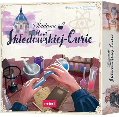 Picture of Rebel Gra planszowa ladami Marii Skodowskiej-Curie