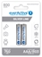 Attēls no Rechargeable batteries everActive Ni-MH R03 AAA 800 mAh Silver Line - 2 pieces