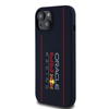 Picture of Red Bull RBHMP15S24SIOLRV iPhone 15 6.1" hardcase navy blue/navy Silicone Vertical Logo MagSafe
