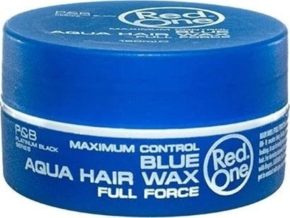 Изображение RED ONE_Aqua Hair Gel Wax Full Force wosk do wosów Blue 150ml