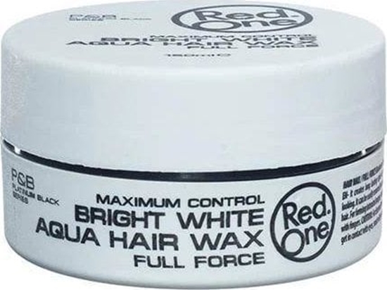 Picture of RED ONE_Aqua Hair Gel Wax Full Force wosk do wosów Bright White 150ml