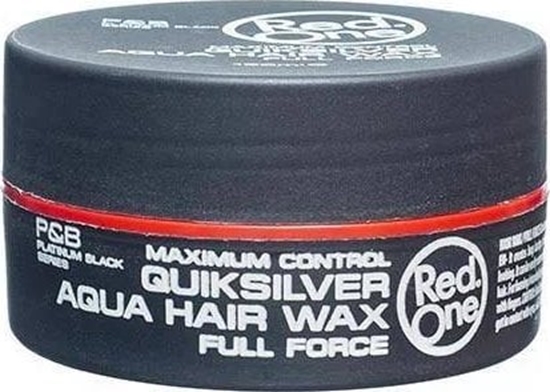 Picture of RED ONE_Aqua Hair Gel Wax Full Force wosk do wosów Quicksilver 150ml