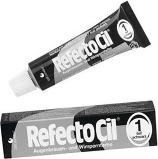 Picture of RefectoCil  Eyelash And Eyebrow Tint henna do brwi i rzs 1 Pure Black 15ml