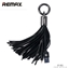 Picture of Remax Apple Tassels Ring Data Cable for Lightning Black