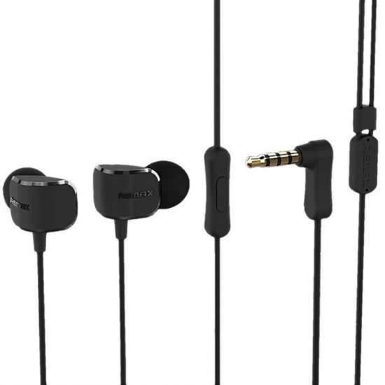 Picture of Remax Earphone RM-502 Universal 3,5mm Black