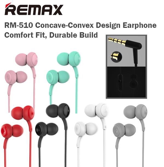 Picture of Remax Universal Earphone RM-510 Universal 3,5mm White
