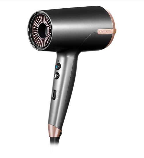 Picture of Remington | Hair dryer | D6077 | 2000 W | Number of temperature settings 3 | Ionic function | Diffuser nozzle | Grey