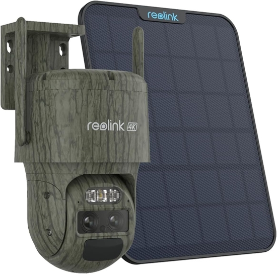 Picture of Reolink TrackMix Series G770 Camo LTE, battery-powered surveillance camera with 4G/LTE connection