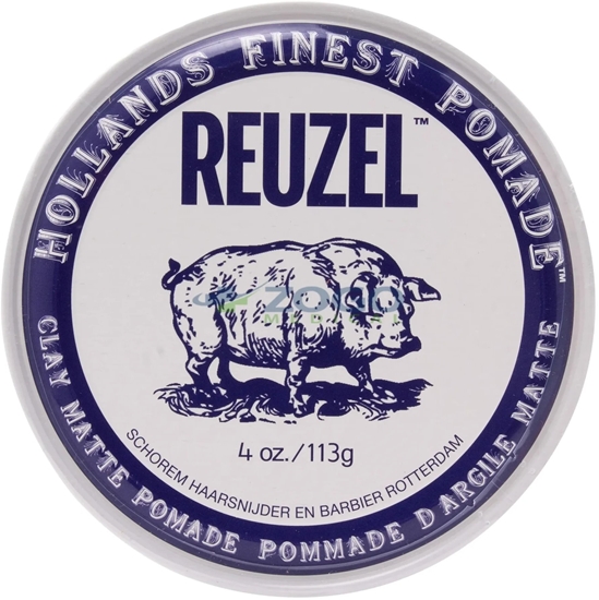 Picture of Reuzel Reuzel Hollands Finest Pomade Clay Matte Pomade rykumui ir plauk formavimui