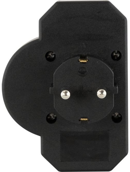 Picture of REV Steckdosenadapter 3-fach mit Überspannungsschutz, schwarz