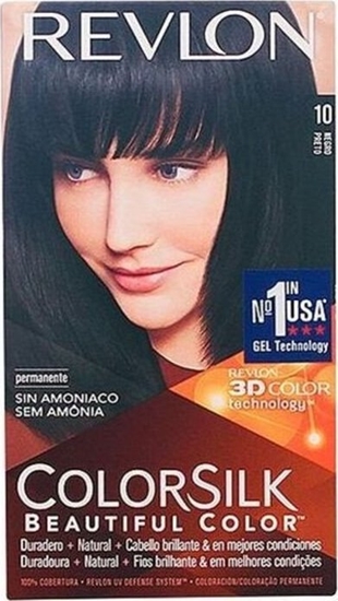 Изображение Revlon Farba bez Amoniaku Colorsilk Revlon Czarny