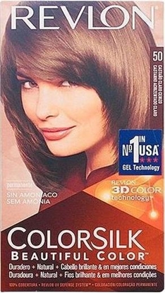 Attēls no Revlon Farba bez Amoniaku Colorsilk Revlon Jasny popielaty kasztan