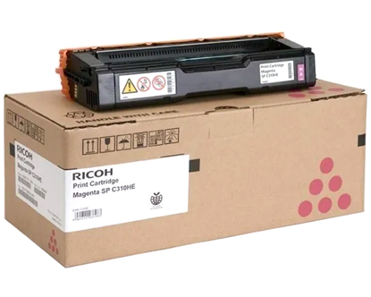 Изображение Ricoh SP C310HE (407636) Toner Cartridge, Magenta