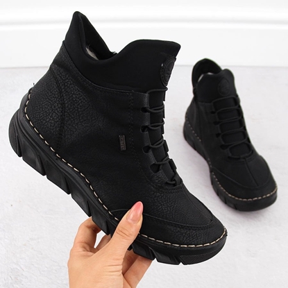 Изображение Rieker Booties 55069-00 Czarne 38
