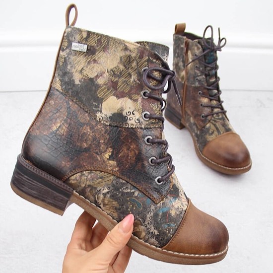 Picture of Rieker Booties 94611-90 Wielokolorowe 37
