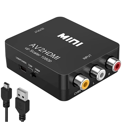 Picture of Riff adapteris HD video pārveidotājs no RCA uz HDMI Full HD 1080p