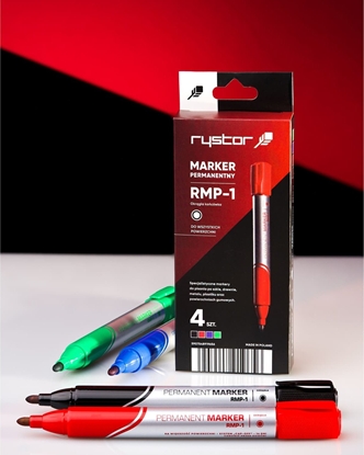 Picture of Rystor Markery permanentne Rystor RMP-1 4 kolory