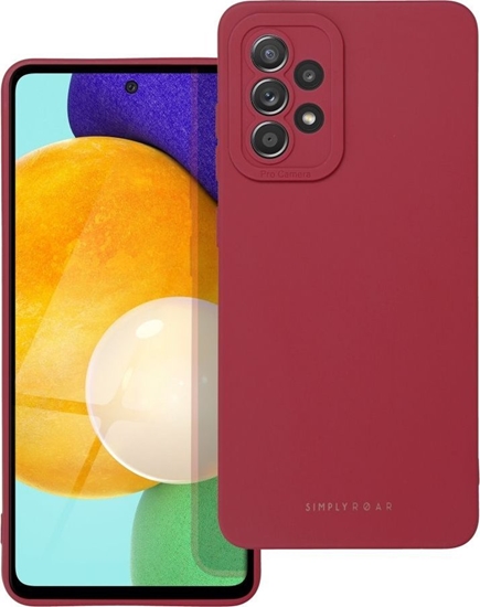 Picture of ROAR Futera Roar Luna Case - do Samsung Galaxy A52 5G / A52 LTE (4G) / A52s 5G czerwony