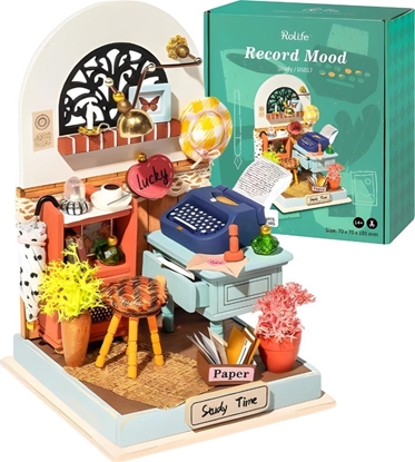 Изображение Robotime Skadany Drewniany Model - Mini Pracownia