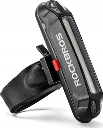Picture of RockBros Lampka rowerowa tylna pod siodeko czerwona wodoodporna USB-A Lampka rowerowa tylna pod siodeko czerwona wodoodporna USB-A