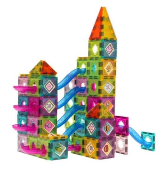Picture of RoGer Magnetic Blocks Castle Track Ball 226 pcs.