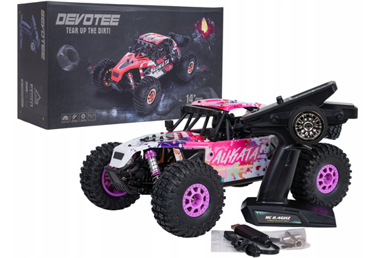 Изображение RoGer RC Crawler ALIKATA 1:12 Remote control off-road car Purple