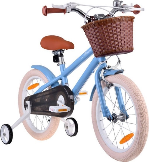 Picture of Royalbaby RoyalBaby Rower 16" MACARON retro vintage dziecicy Boczne koa 16B-6,3