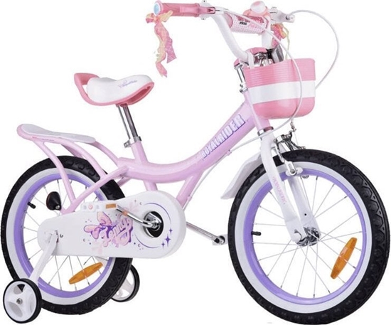 Picture of Royalbaby RoyalBaby rower dziecicy JENNY 16" koszyk kóka boczne kokardki RB16G-4