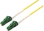 Attēls no Roline Fibre Optic Jumper Cable 9/125µm, OS2, LC/LC, APC, simplex, LSOH, yellow, 2 m