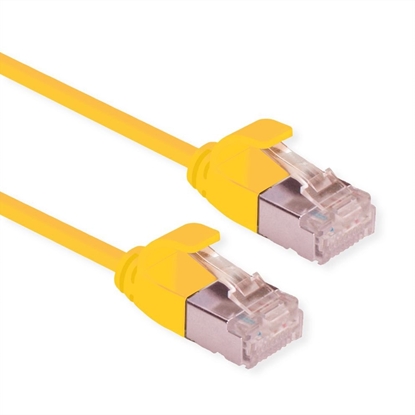 Attēls no ROLINE GREEN F/UTP DataCenter Patch Cord Cat.6A (Class EA), LSOH, bardzo cienki, óty, 5 m