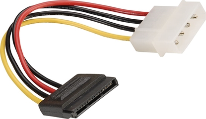 Picture of Roline Power Adapter Cable, 4-Pin HDD to SATA, 0.15 m