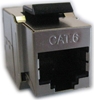 Picture of Roline RJ-45 Keystone Modular Coupler, Cat.6 (Class E), STP, silver