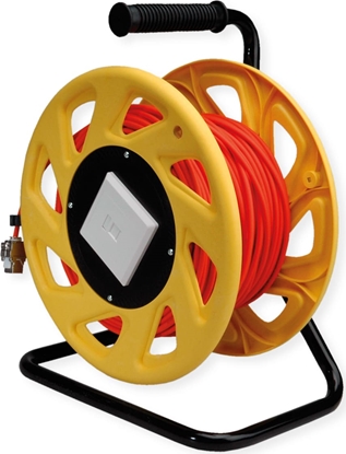Изображение Roline RJ45 Network Cable Drum Cat.6A (Class EA) S/FTP, 60 m , orange, 60 m