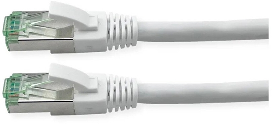 Picture of ROLINE RM S/FTP (PiMF) Patch Cord Cat.6A, biay, 0,5 m